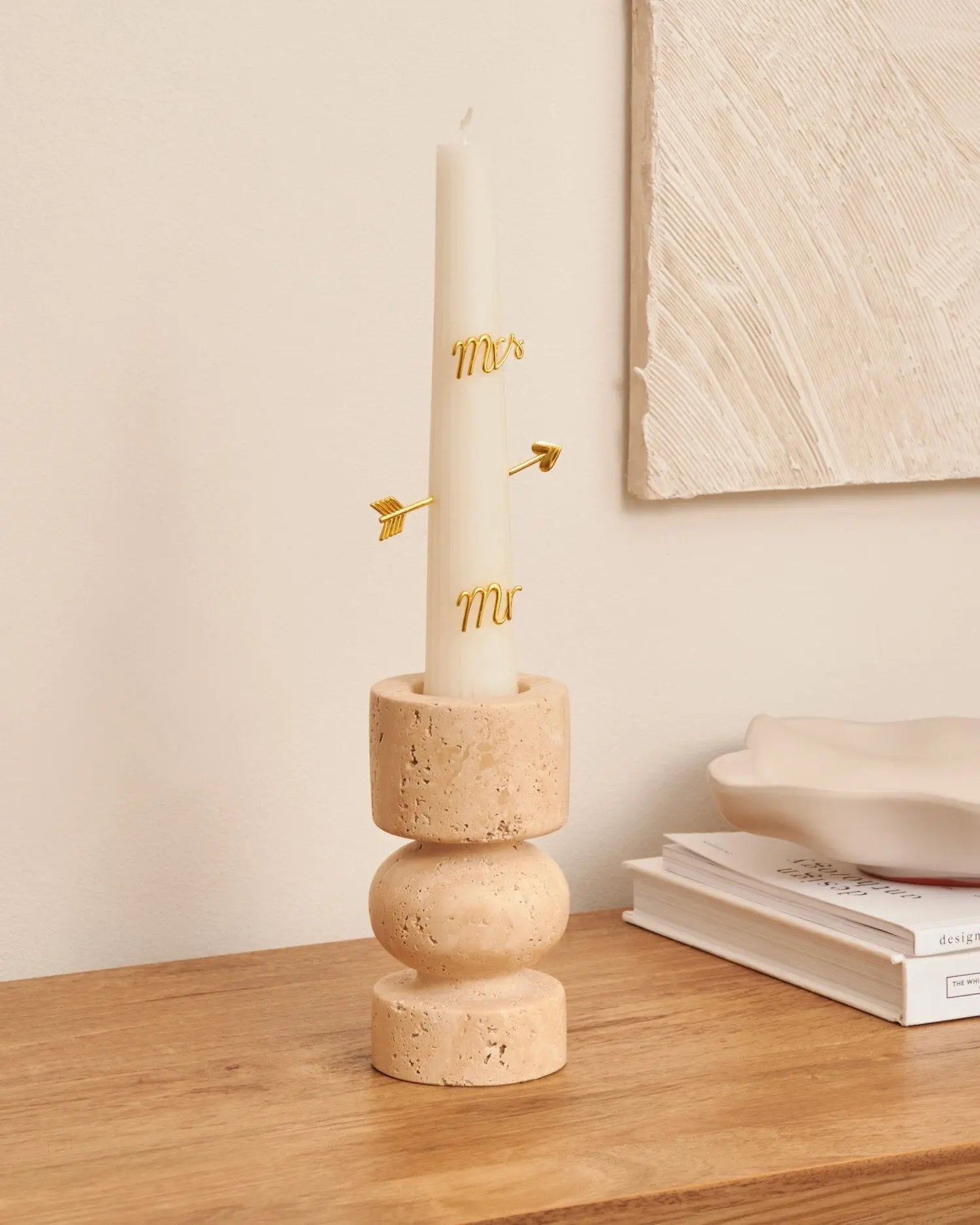 Mr & Mrs Candle & Charms Gift Set The Style Closet