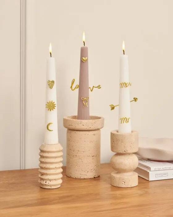 Mr & Mrs Candle & Charms Gift Set The Style Closet