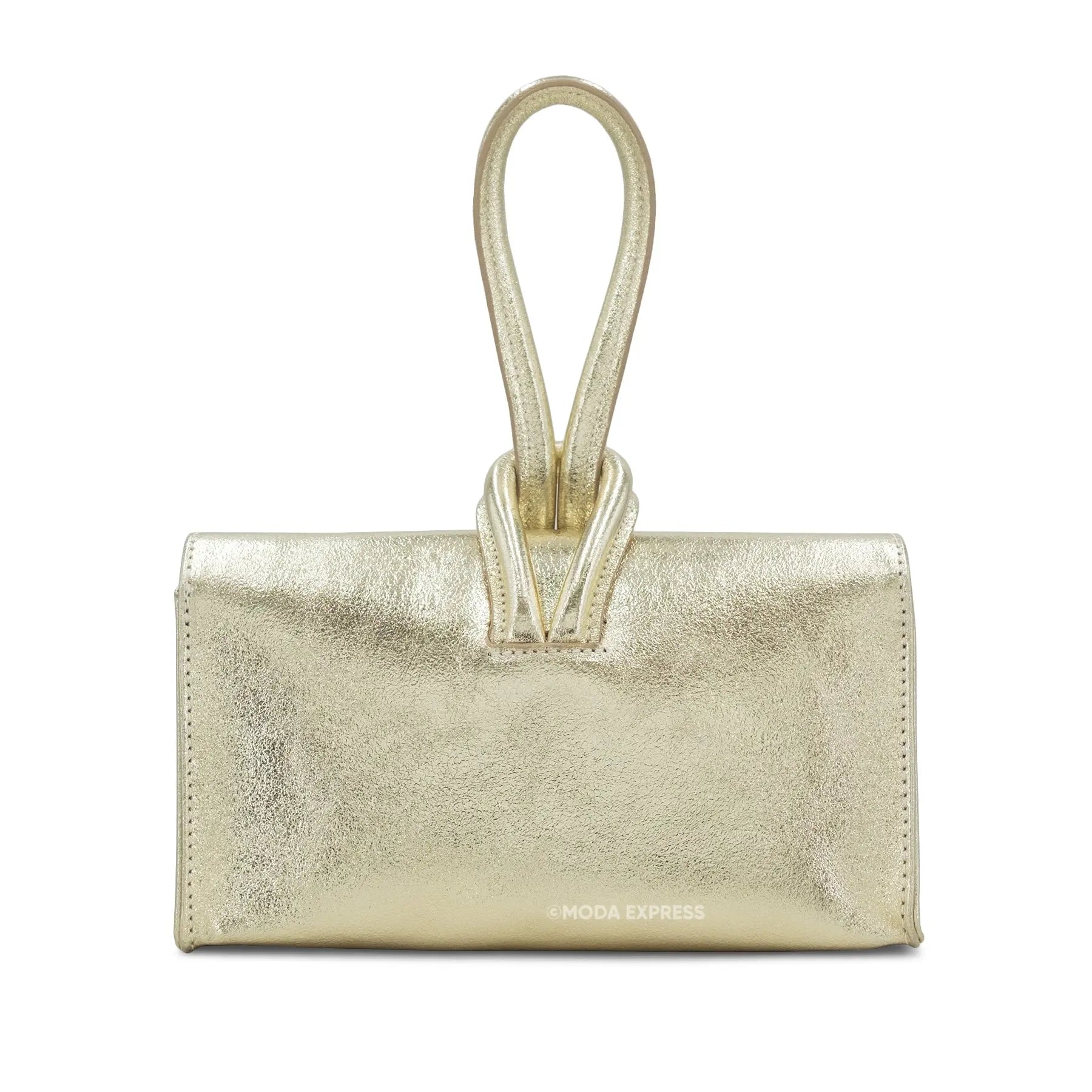 Leather Loop Handle Bag The Style Closet