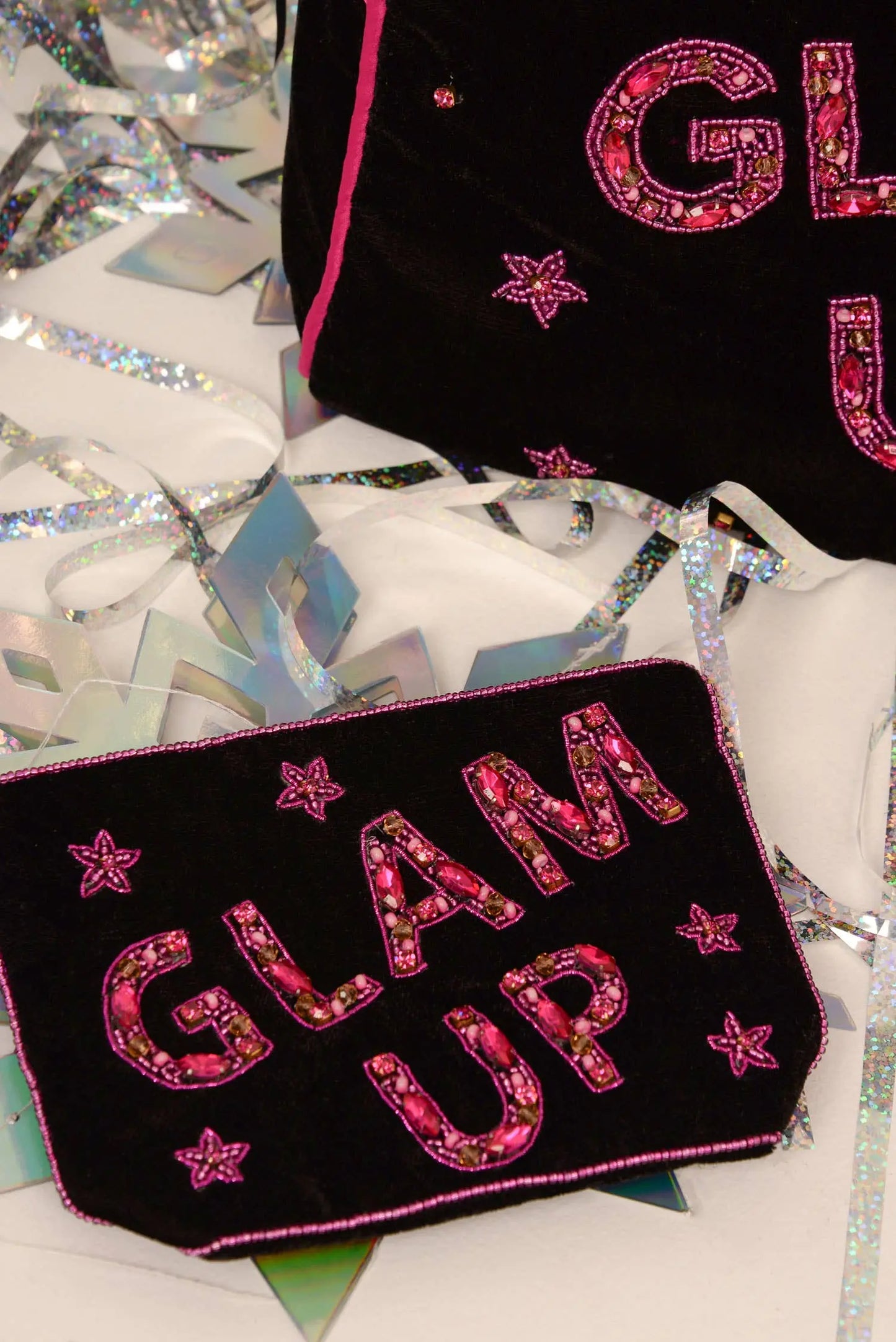 GLAM UP SMALL POUCH The Style Closet