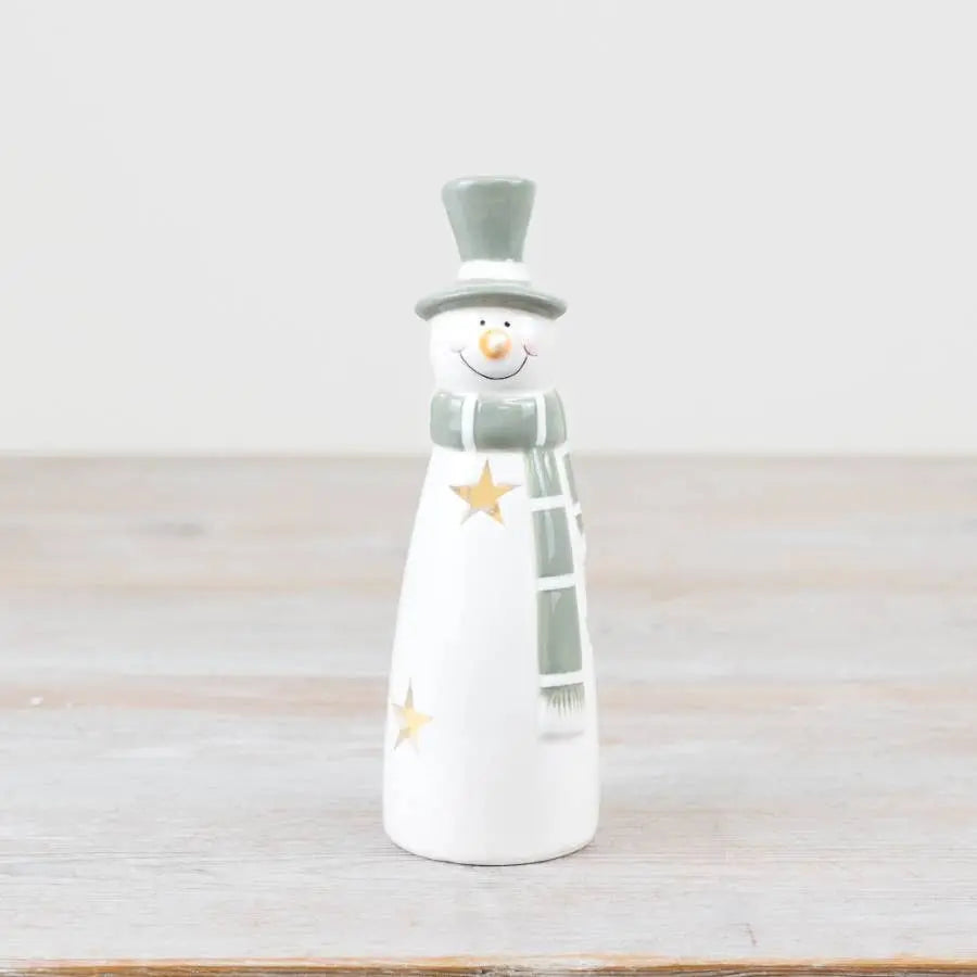 LED Standing Snowman, 17.5cm The Style Closet