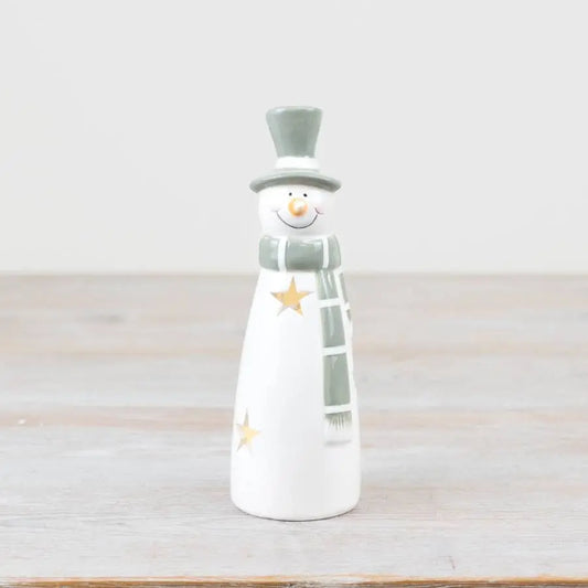 LED Standing Snowman, 17.5cm The Style Closet