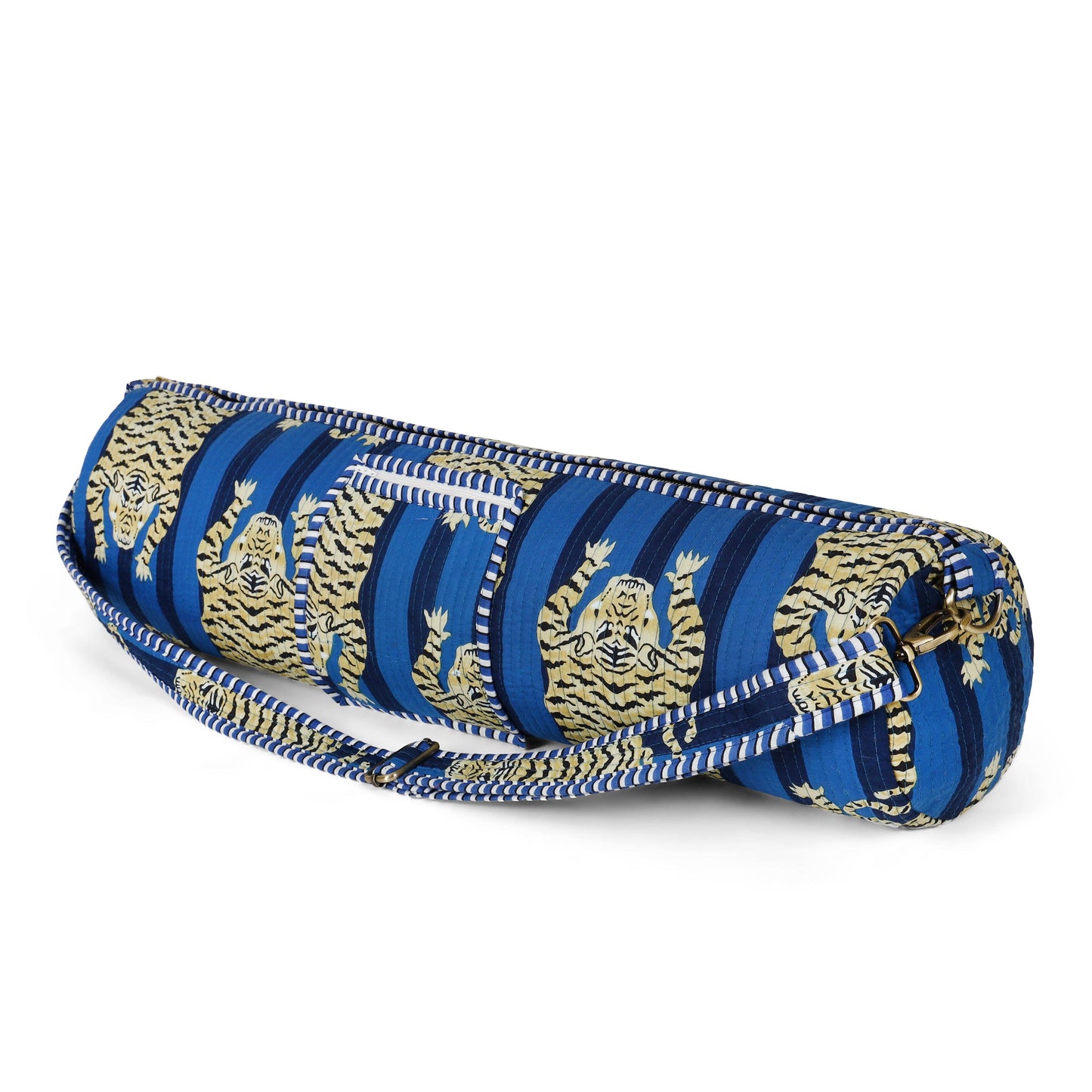 The Tibetan Tiger Yoga Bag: Blue