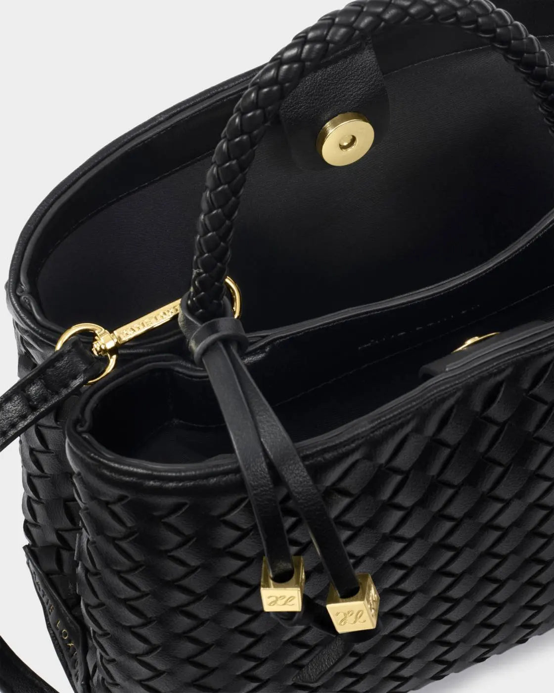 Nova Hand Woven Top Handle Bag The Style Closet
