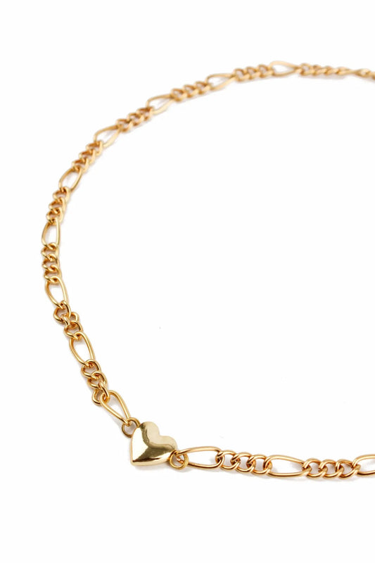 HEART AND CHAIN NECKLACE My Doris