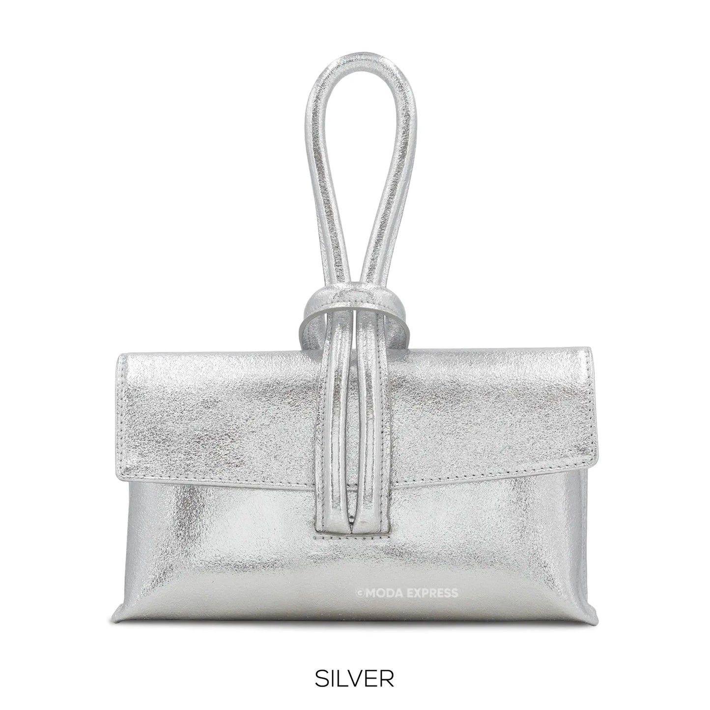 Leather Loop Handle Bag The Style Closet