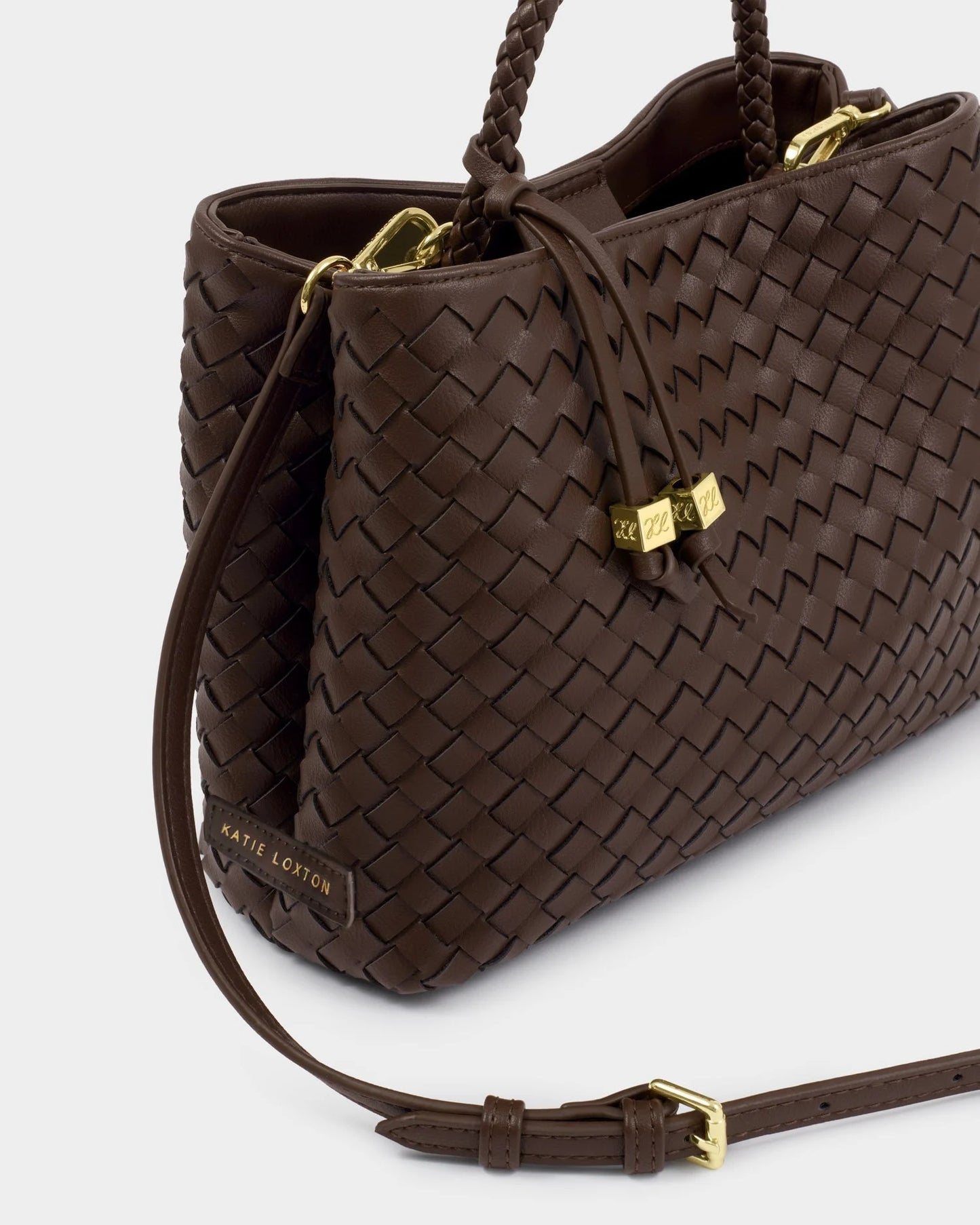 Nova Hand Woven Top Handle Bag