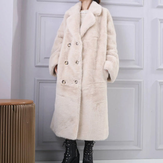 The Luxe Heritage Frost Reverie Faux Fur Coat The Style Closet