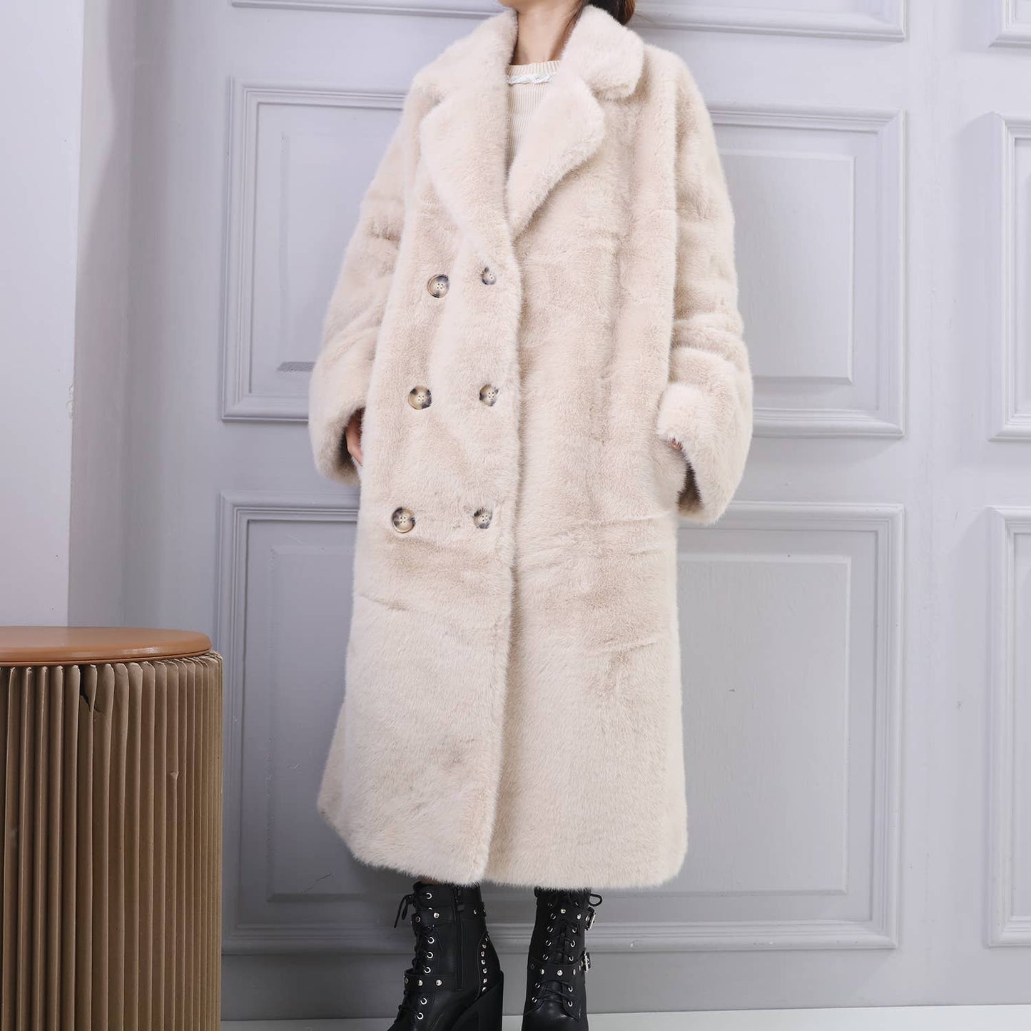 The Luxe Heritage Faux Fur Coat