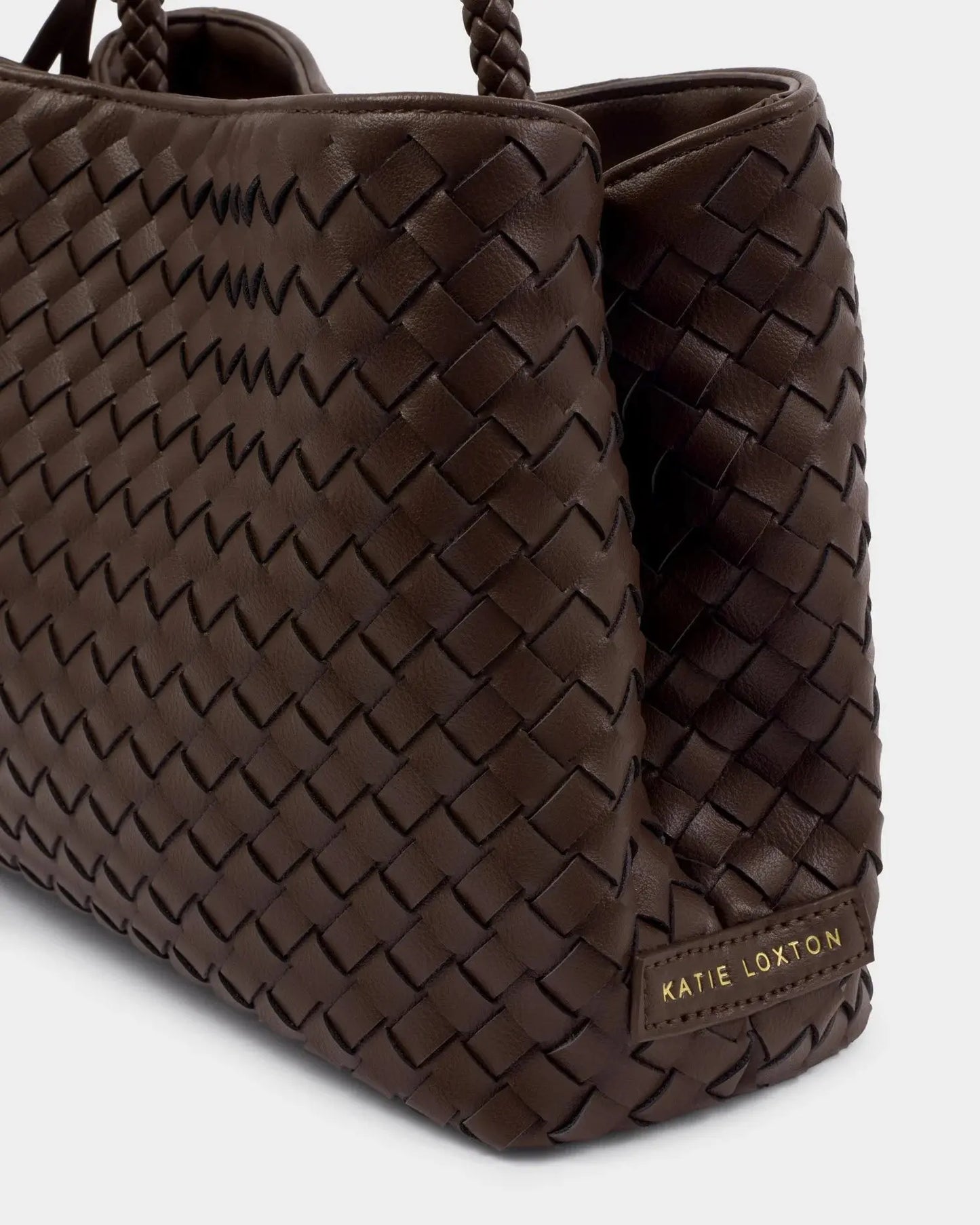 Nova Hand Woven Top Handle Bag The Style Closet