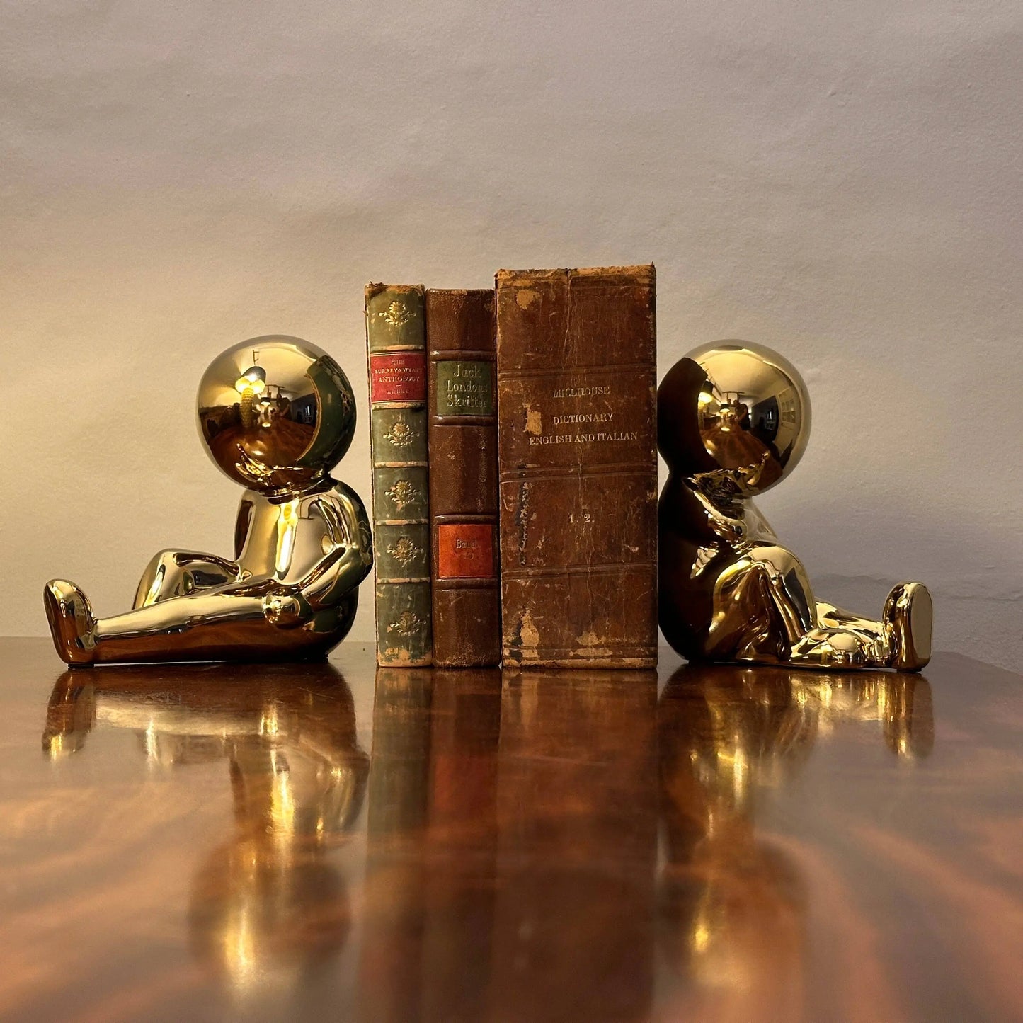 Jelly Babies Bookends - Gold The Style Closet