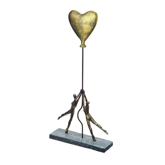 Couple with Heart Balloon The Style Closet