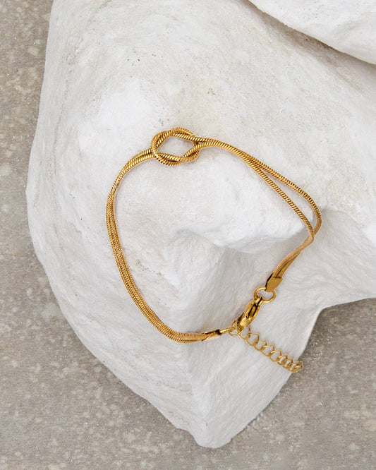 Knot Bracelet | Gold