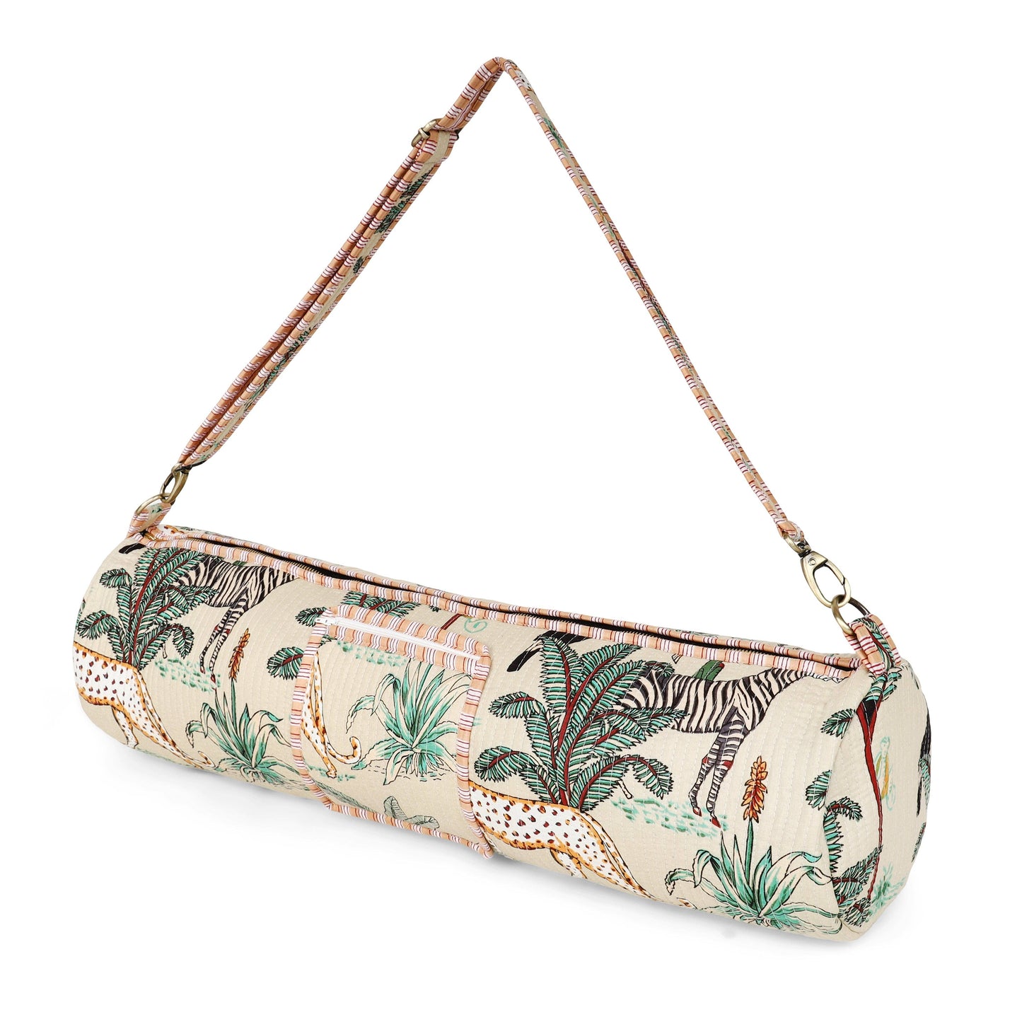 The Jungle Yoga Bag: Cream