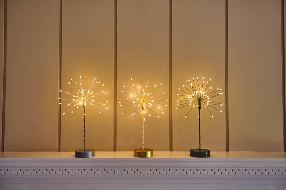 Mini Table Starburst: Silver