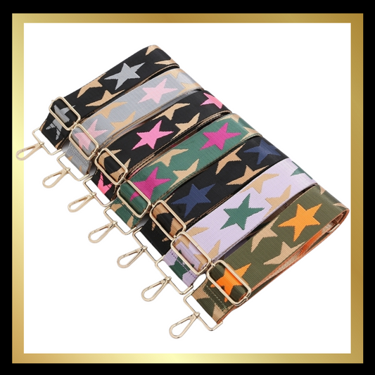 Stars Design Handbag Straps