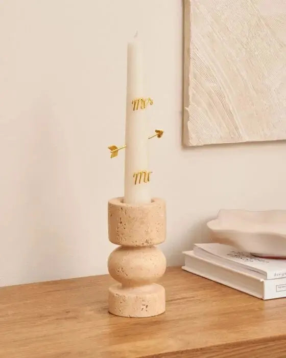 Mr & Mrs Candle & Charms Gift Set The Style Closet