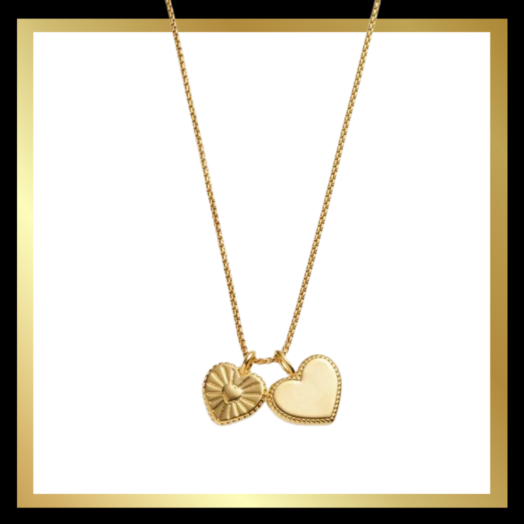 'Daughter' Waterproof Gold Charm Necklace by Katie Loxton