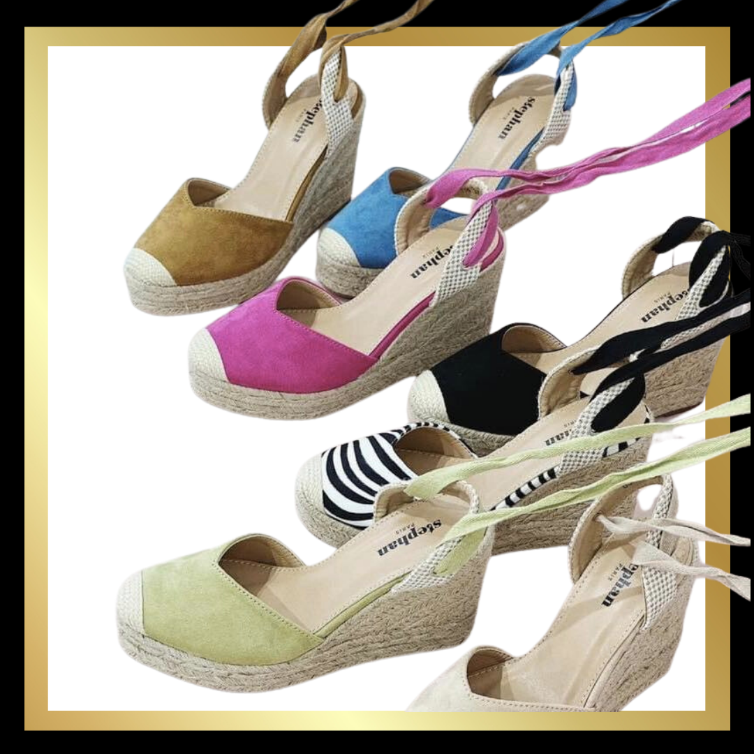 High Espadrille Sandals