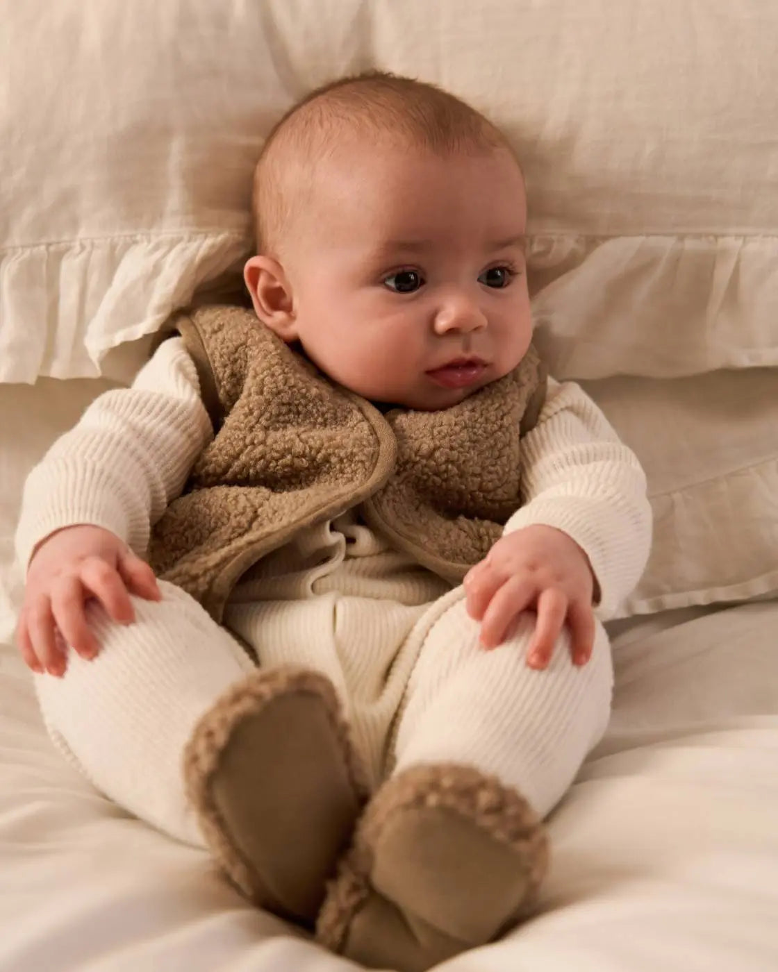 Borg Baby Gilet The Style Closet