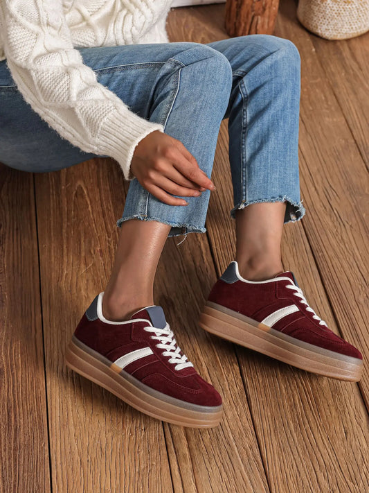 Berry Trainers The Style Closet