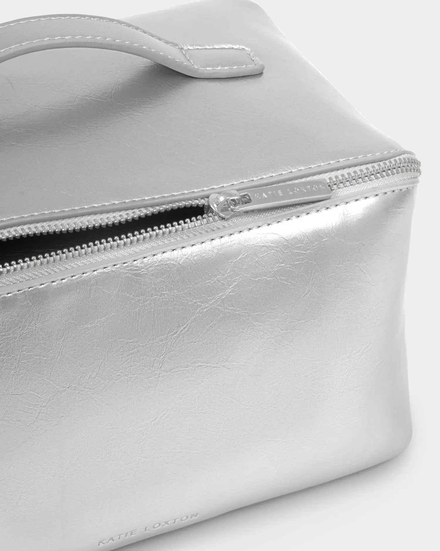 Patent Crackle Large Makeup & Wash Bag The Style Closet