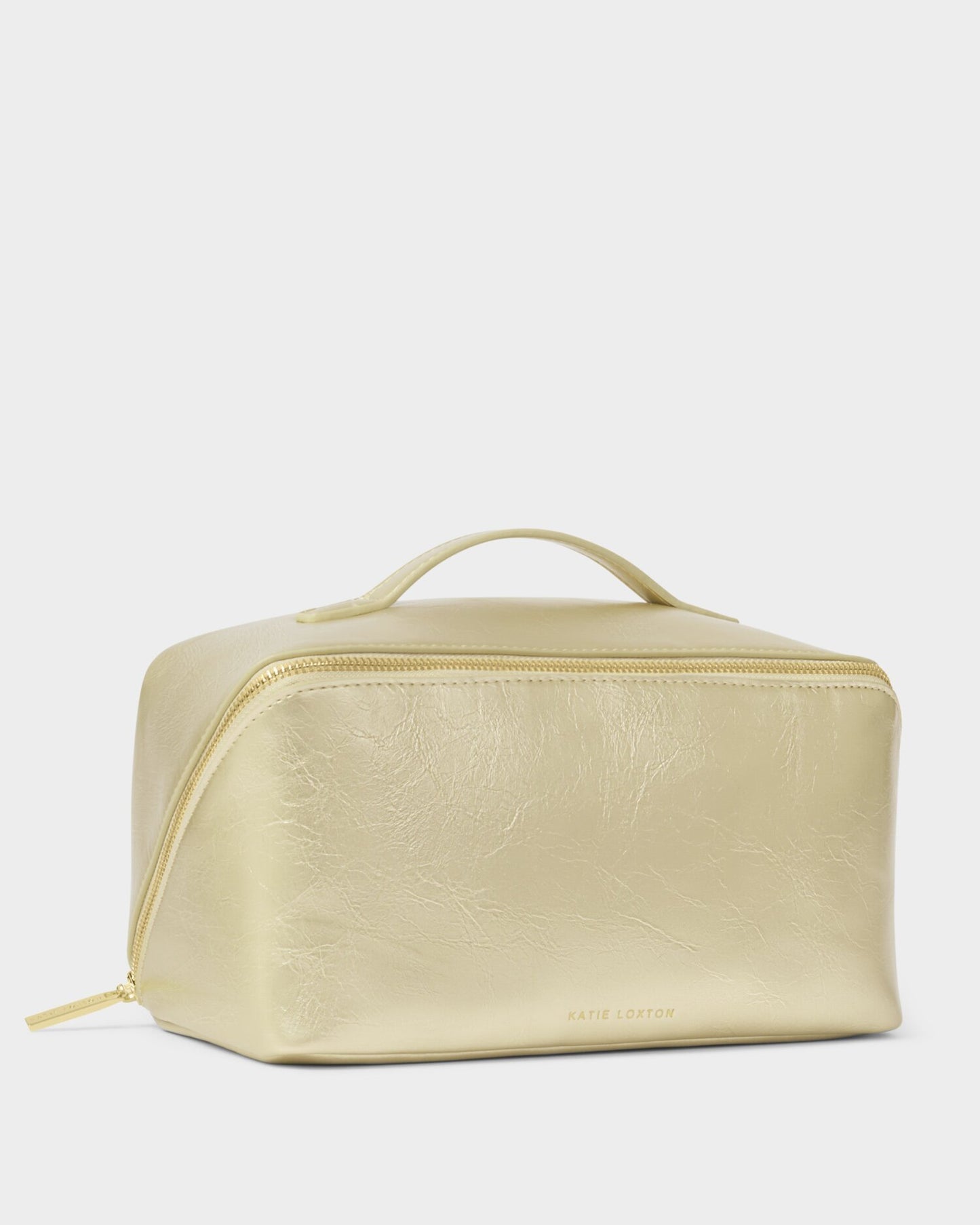 Patent Crackle Large Makeup & Wash Bag