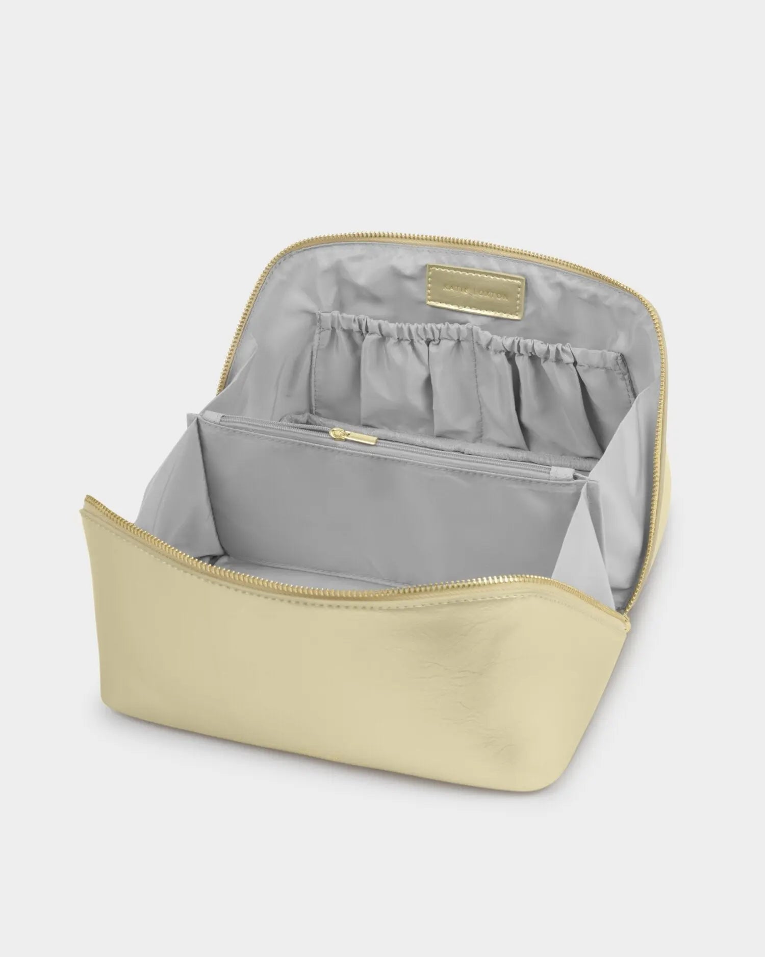 Patent Crackle Large Makeup & Wash Bag The Style Closet