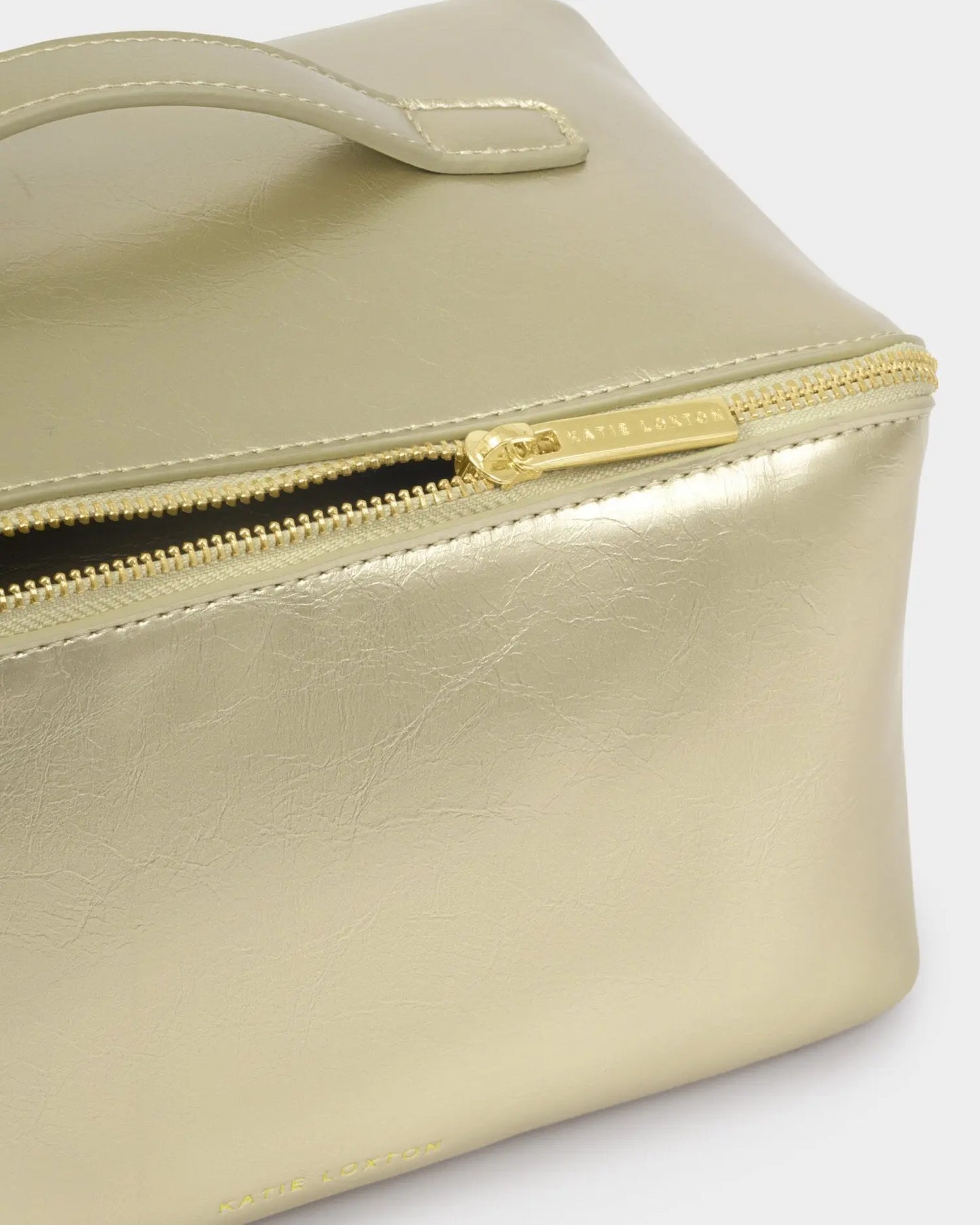 Patent Crackle Large Makeup & Wash Bag The Style Closet