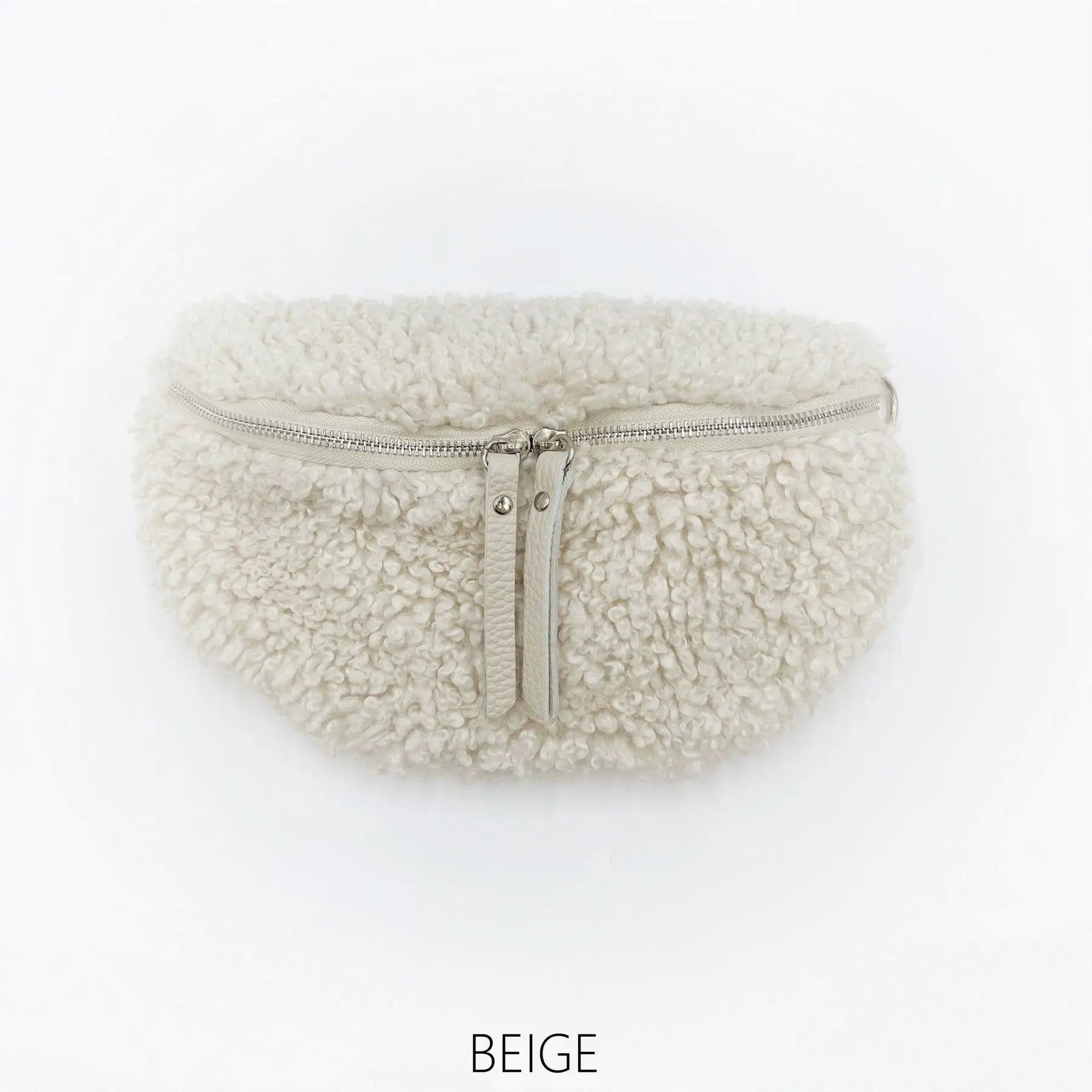 Teddy Bum Bag with Leather Strap The Style Closet