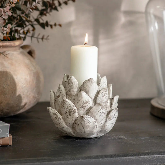 SMALL ARTICHOKE CANDLE HOLDER The Style Closet