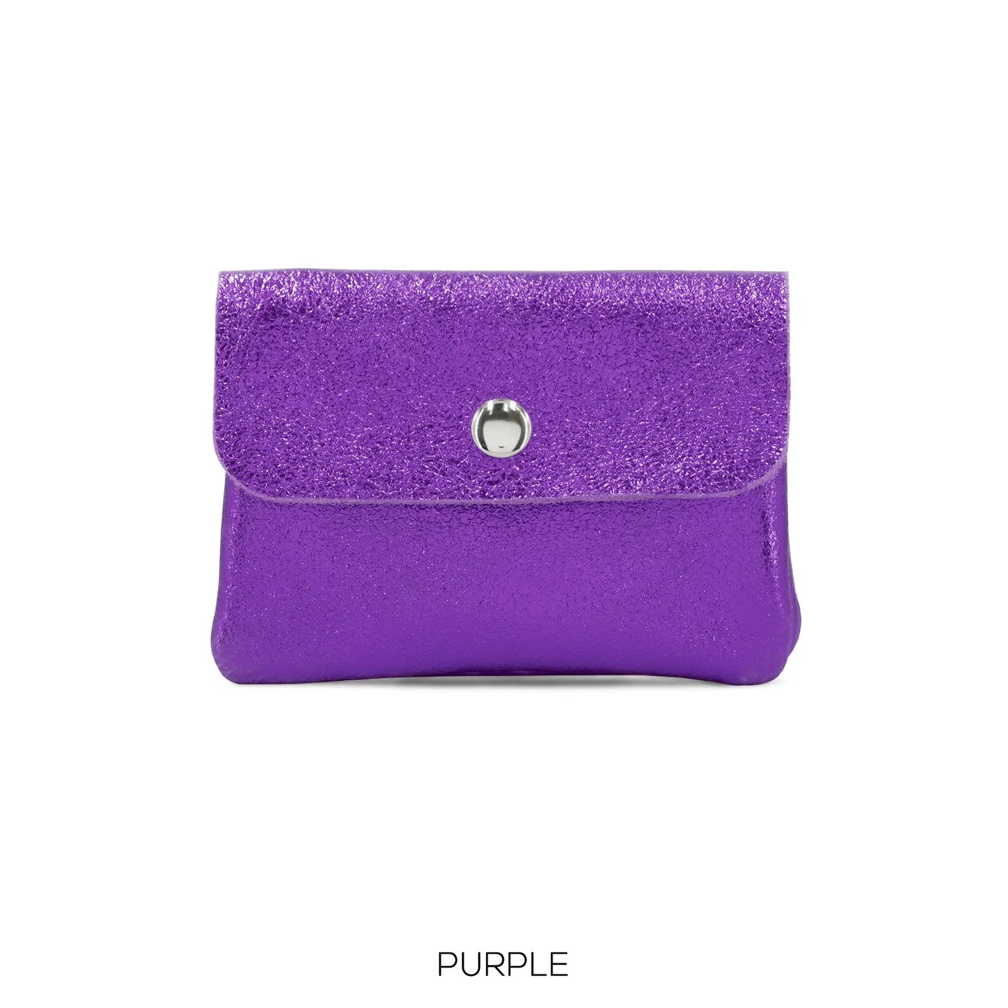Metallic Italian Leather Purses The Style Closet