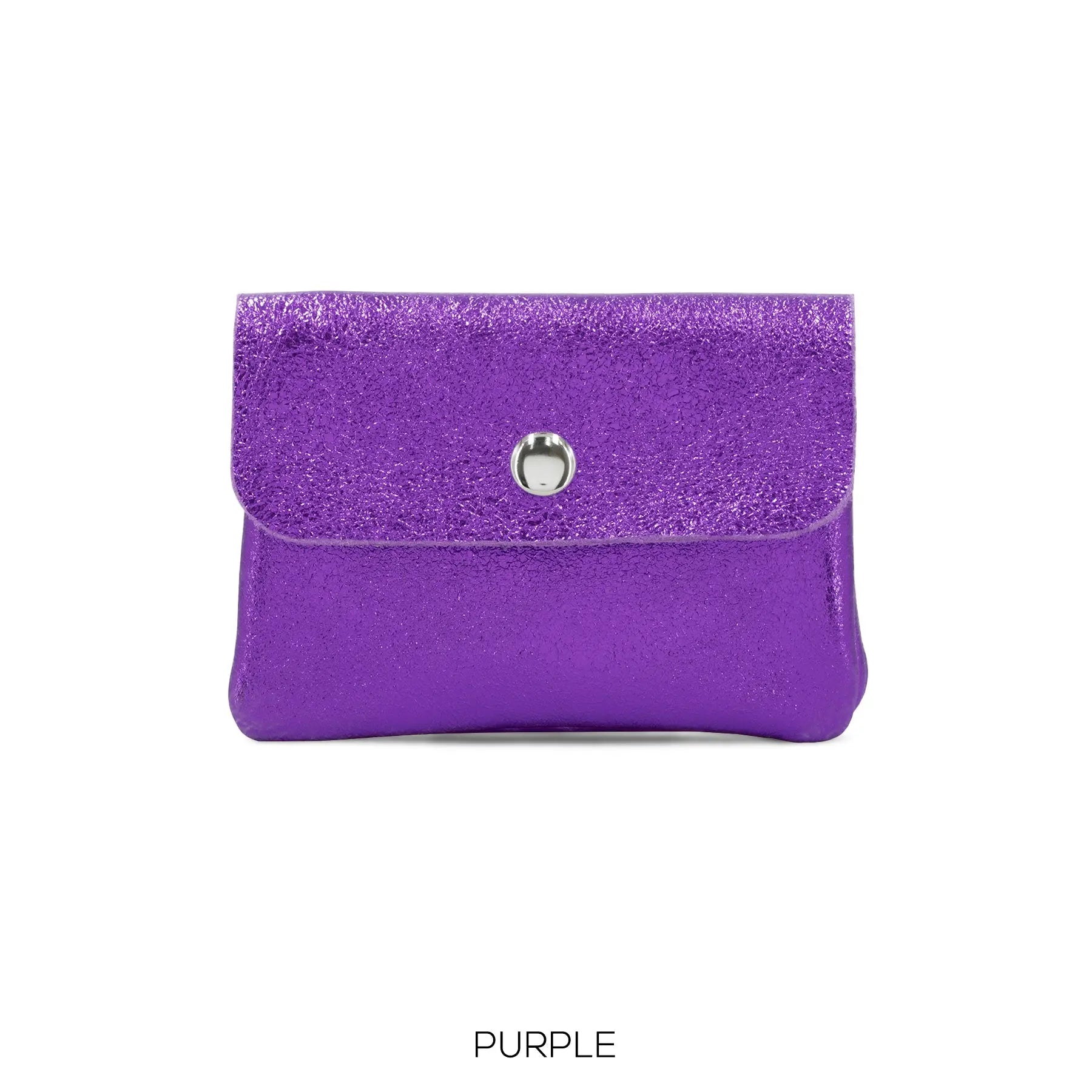 Metallic Italian Leather Purses The Style Closet