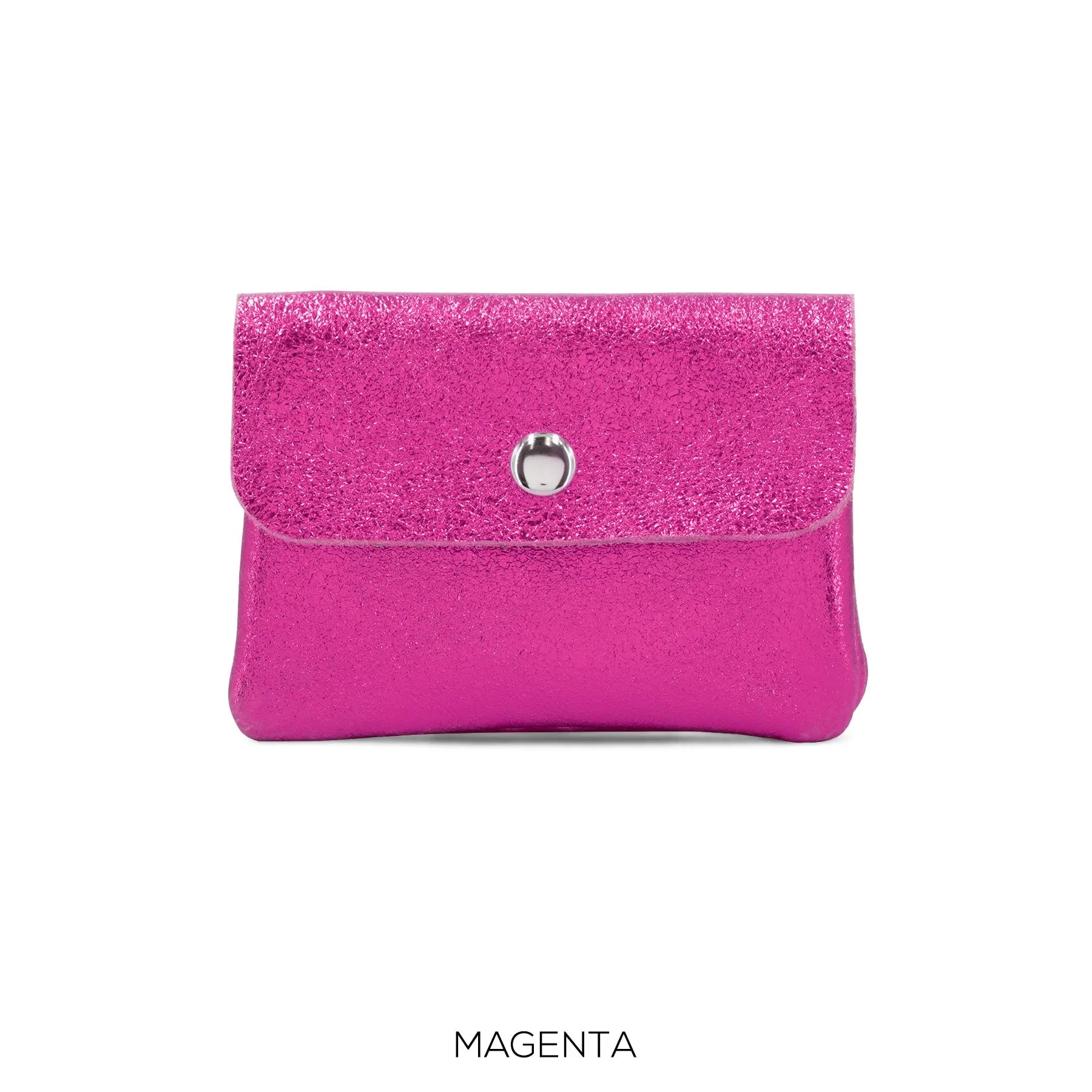 Metallic Italian Leather Purses The Style Closet