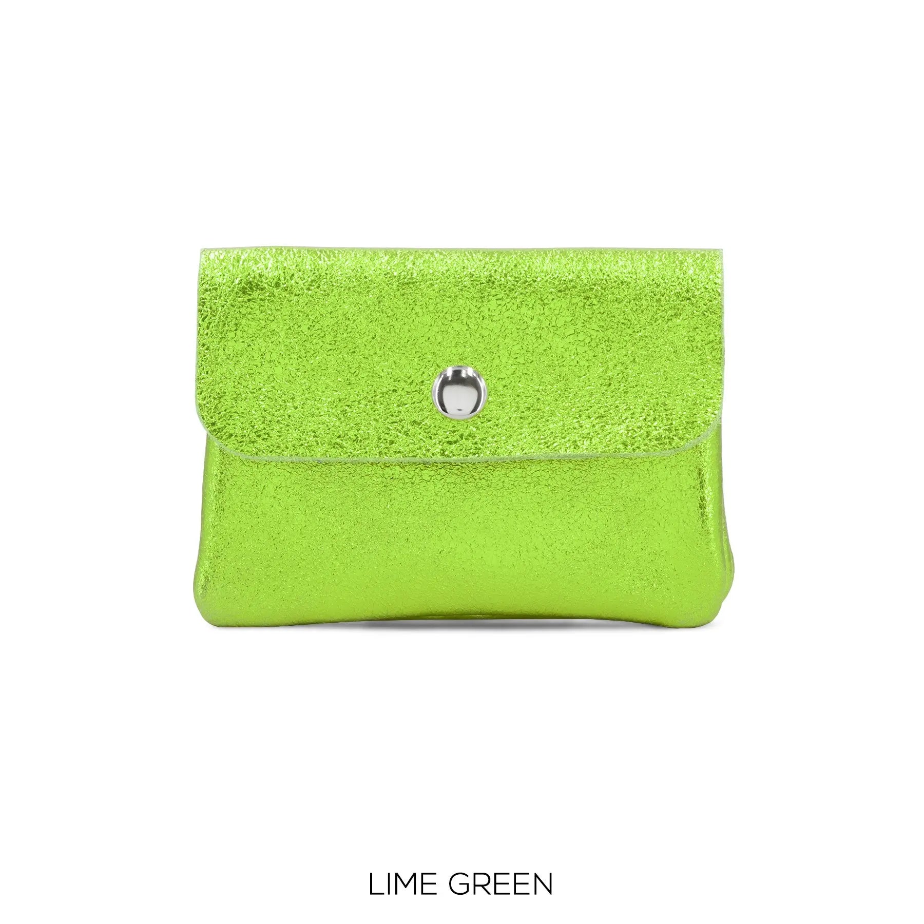 Metallic Italian Leather Purses The Style Closet