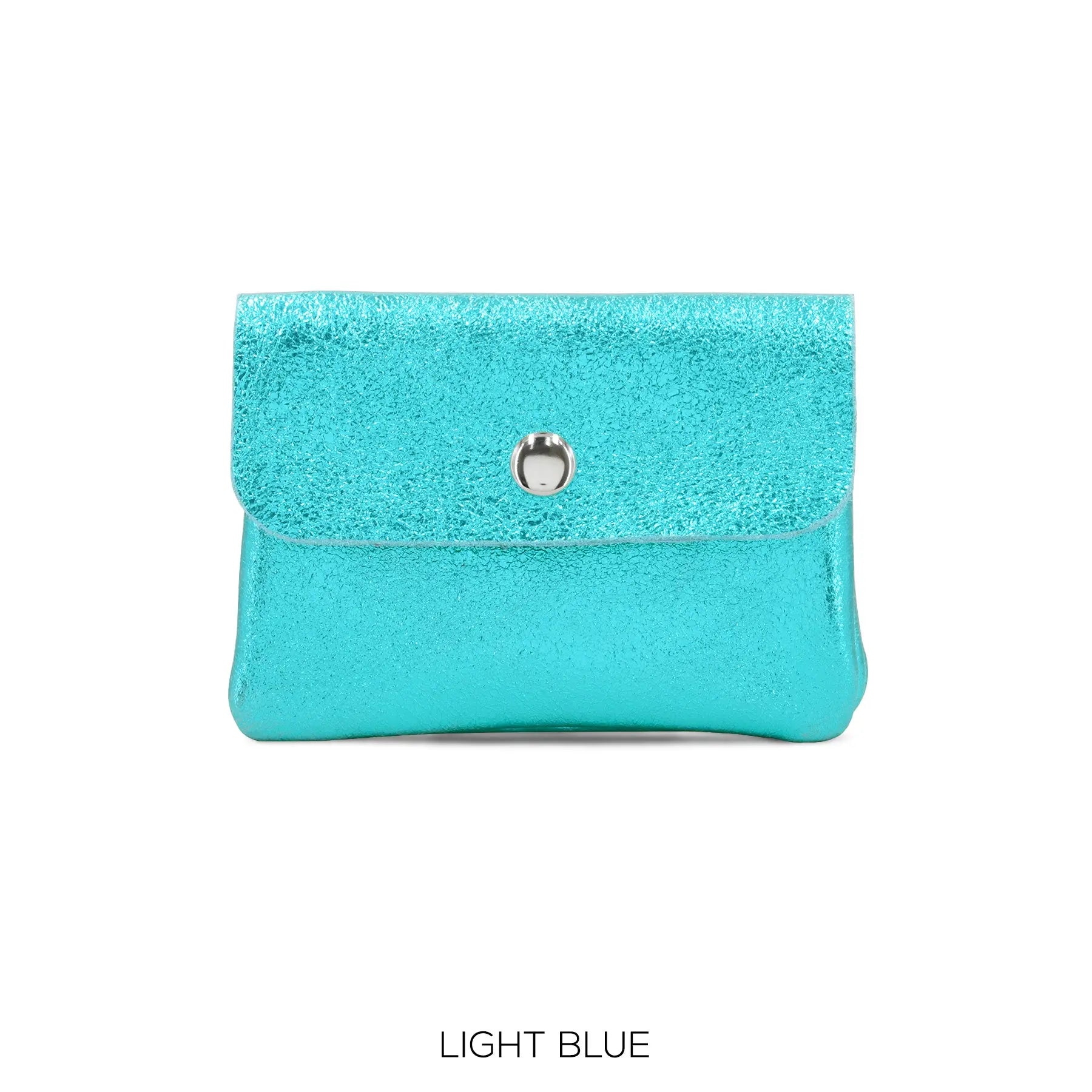 Metallic Italian Leather Purses The Style Closet
