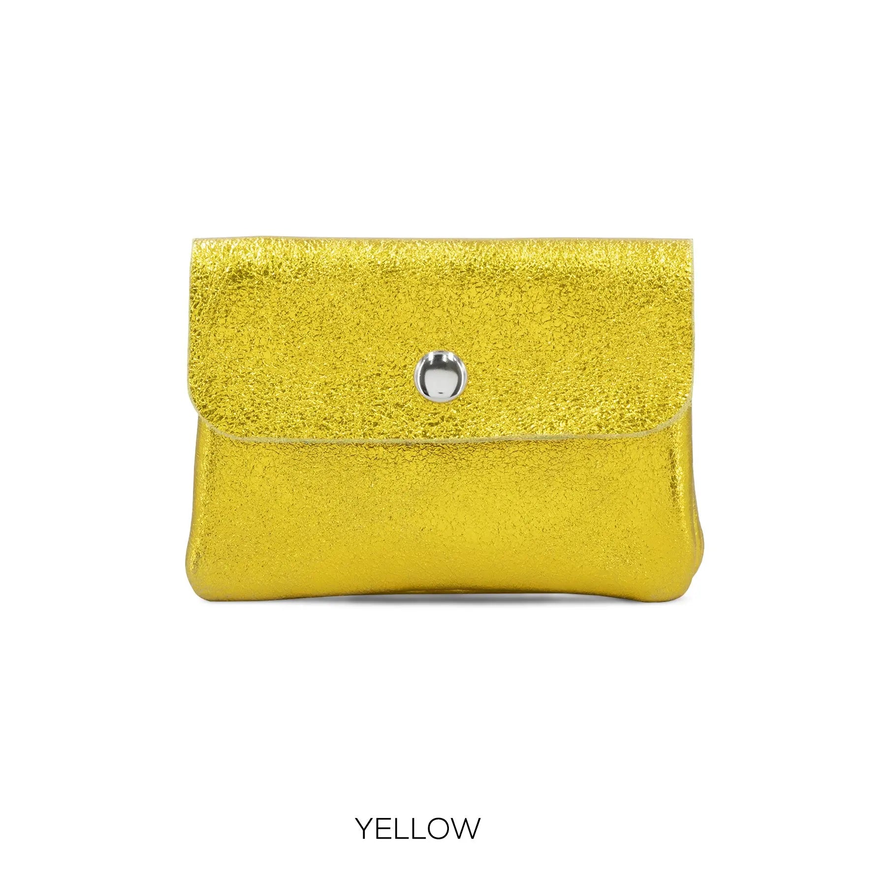 Metallic Italian Leather Purses The Style Closet