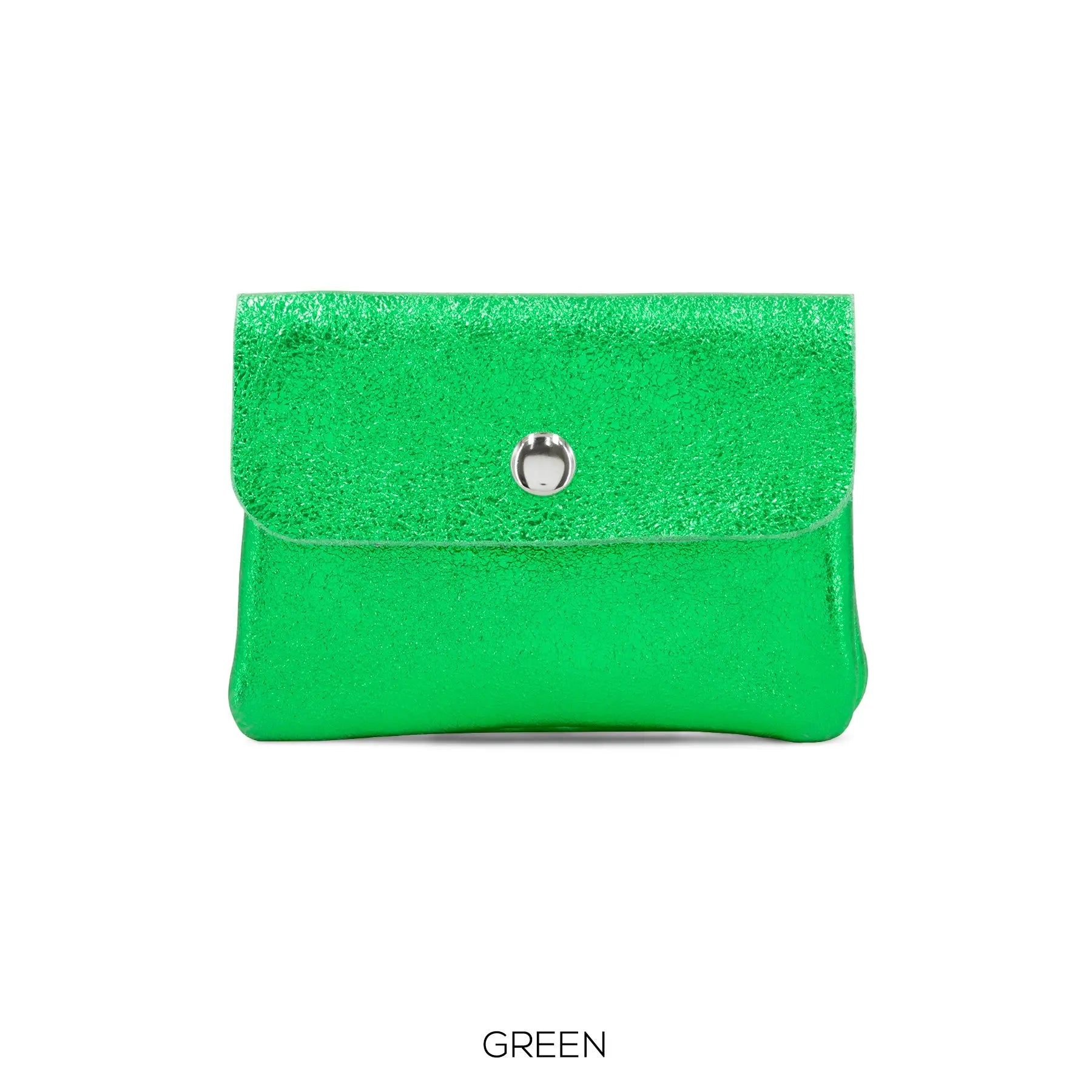 Metallic Italian Leather Purses The Style Closet