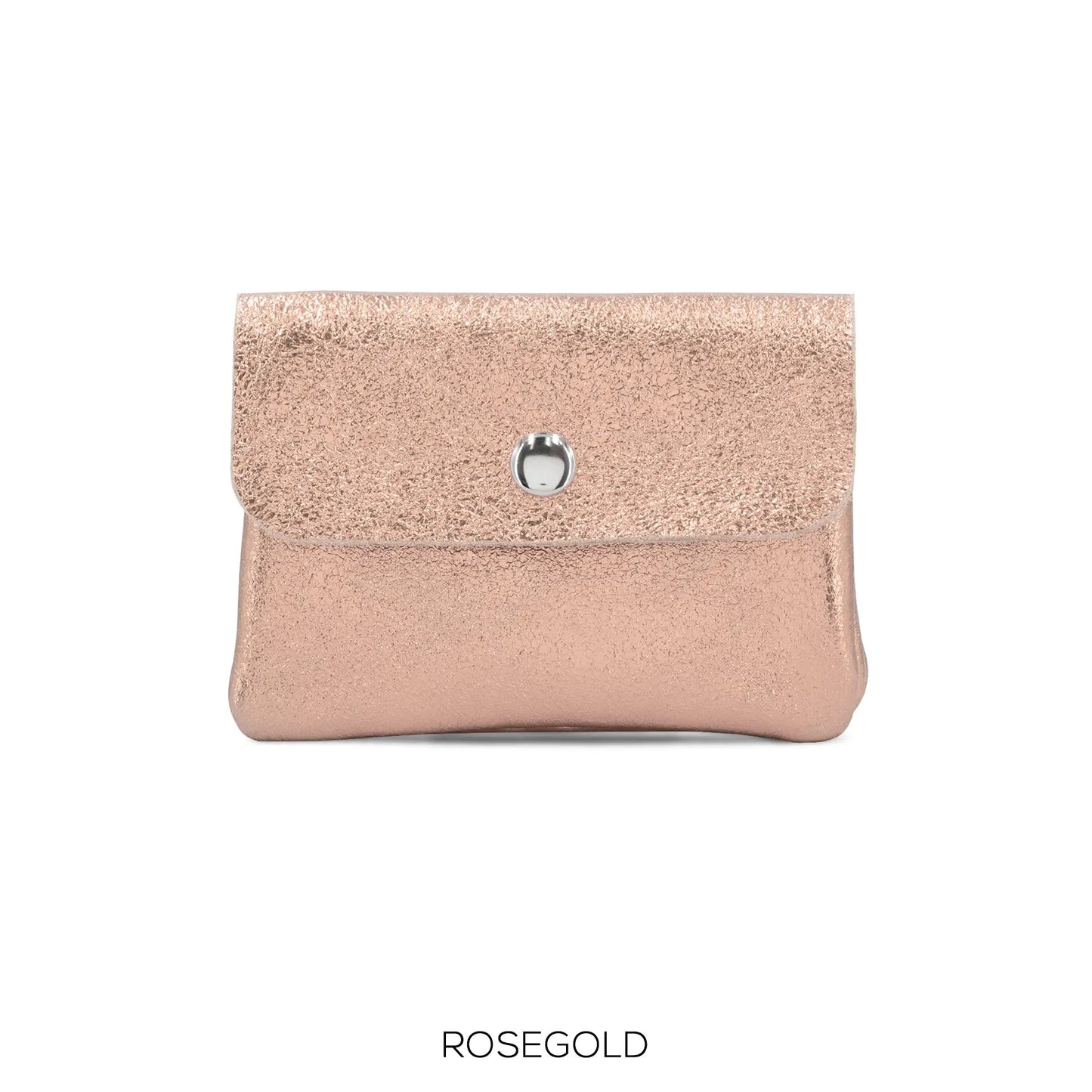 Metallic Italian Leather Purses The Style Closet