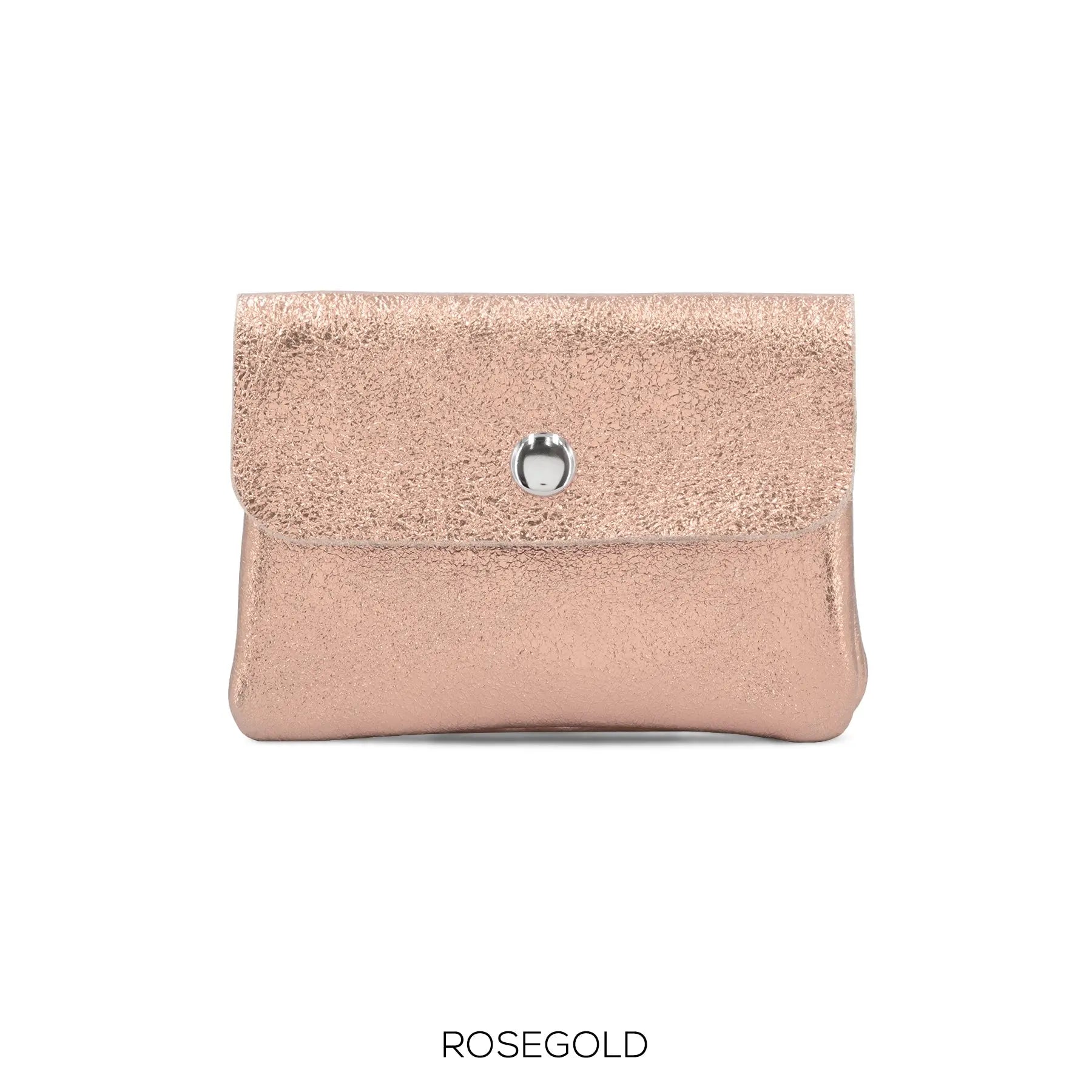 Metallic Italian Leather Purses The Style Closet
