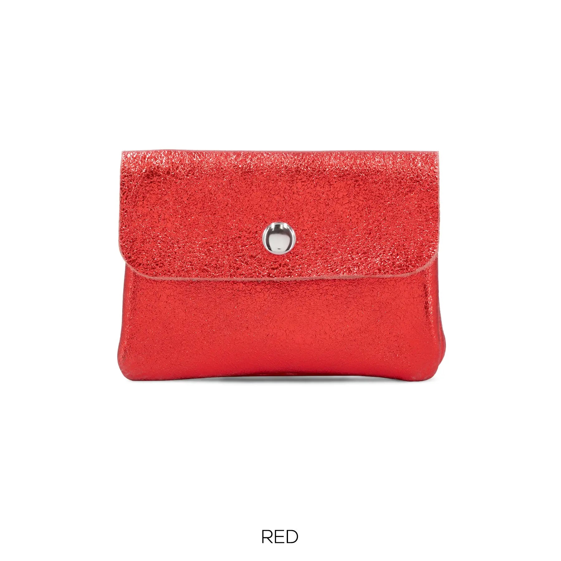 Metallic Italian Leather Purses The Style Closet