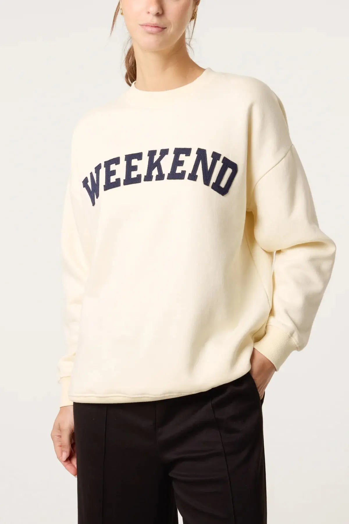 WEEKEND SWEATSHIRT The Style Closet