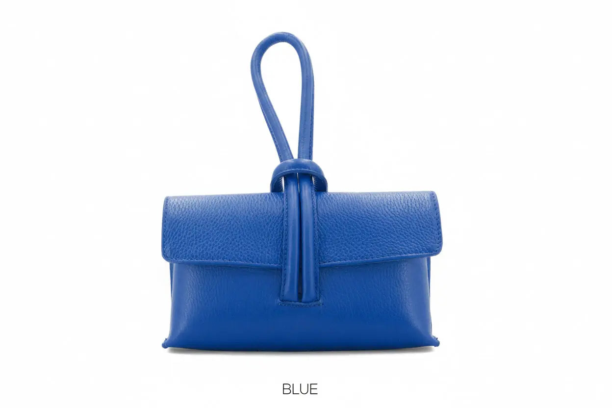 Leather Loop Handle Bag The Style Closet