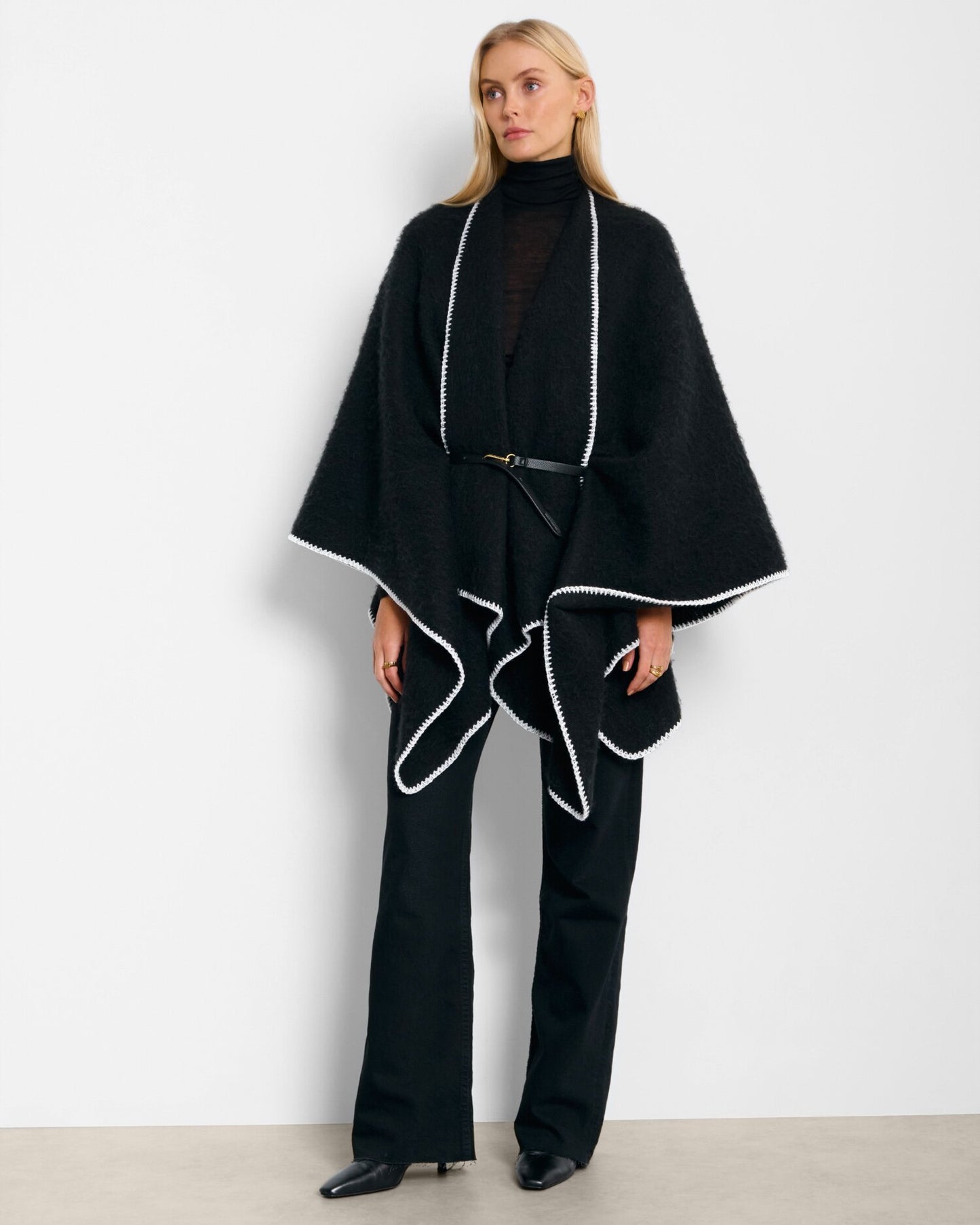 Whipstitch Blanket Cape