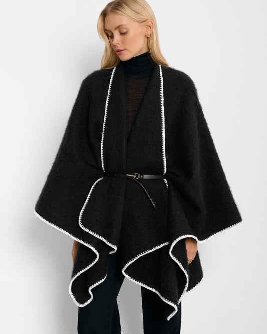 Whipstitch Blanket Cape