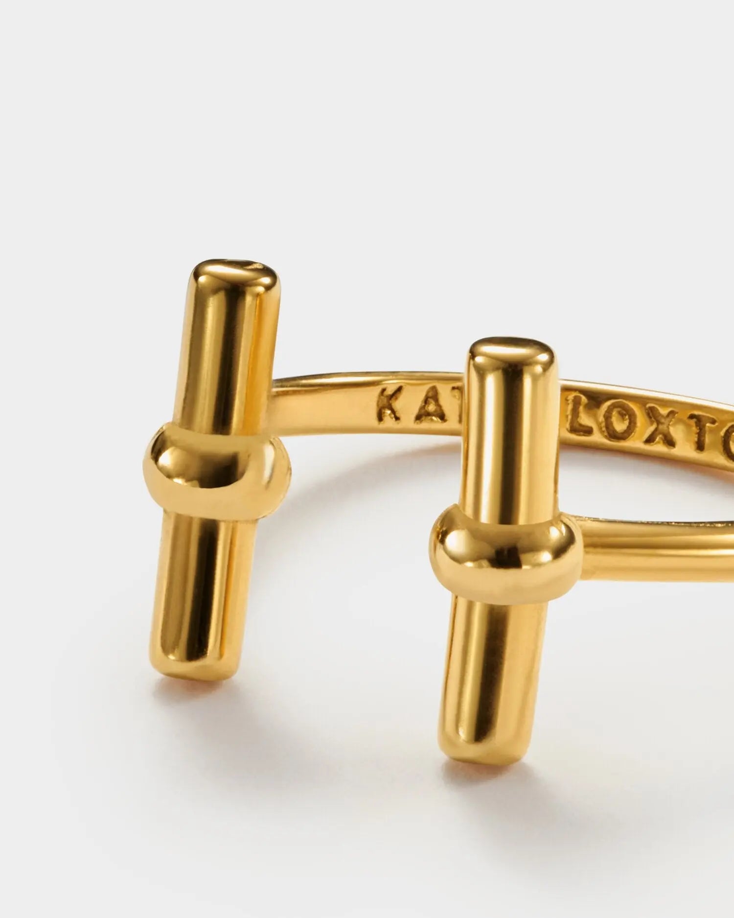 Katie Loxton Themis T-Bar Ring The Style Closet