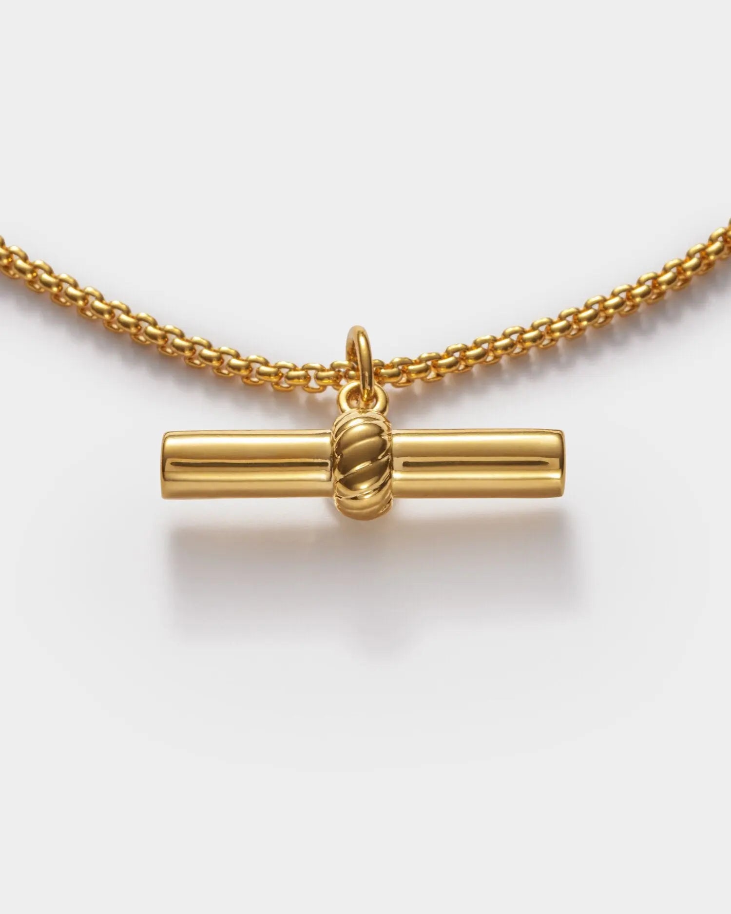 Katie LOXTON Themis Waterproof Gold T-Bar Bracelet The Style Closet
