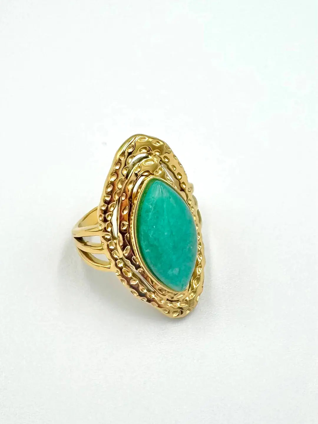 TURQUOISE COLOURED RING The Style Closet