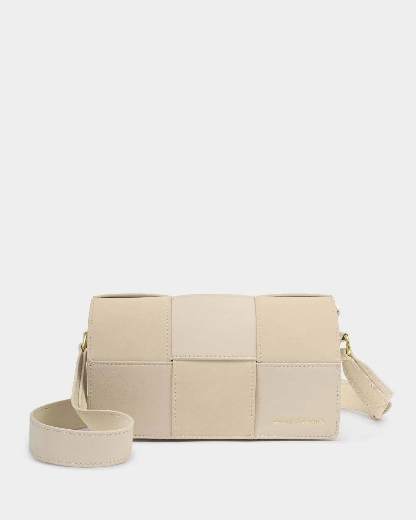 Taya Suedette Crossbody Bag Off White Suedette The Style Closet