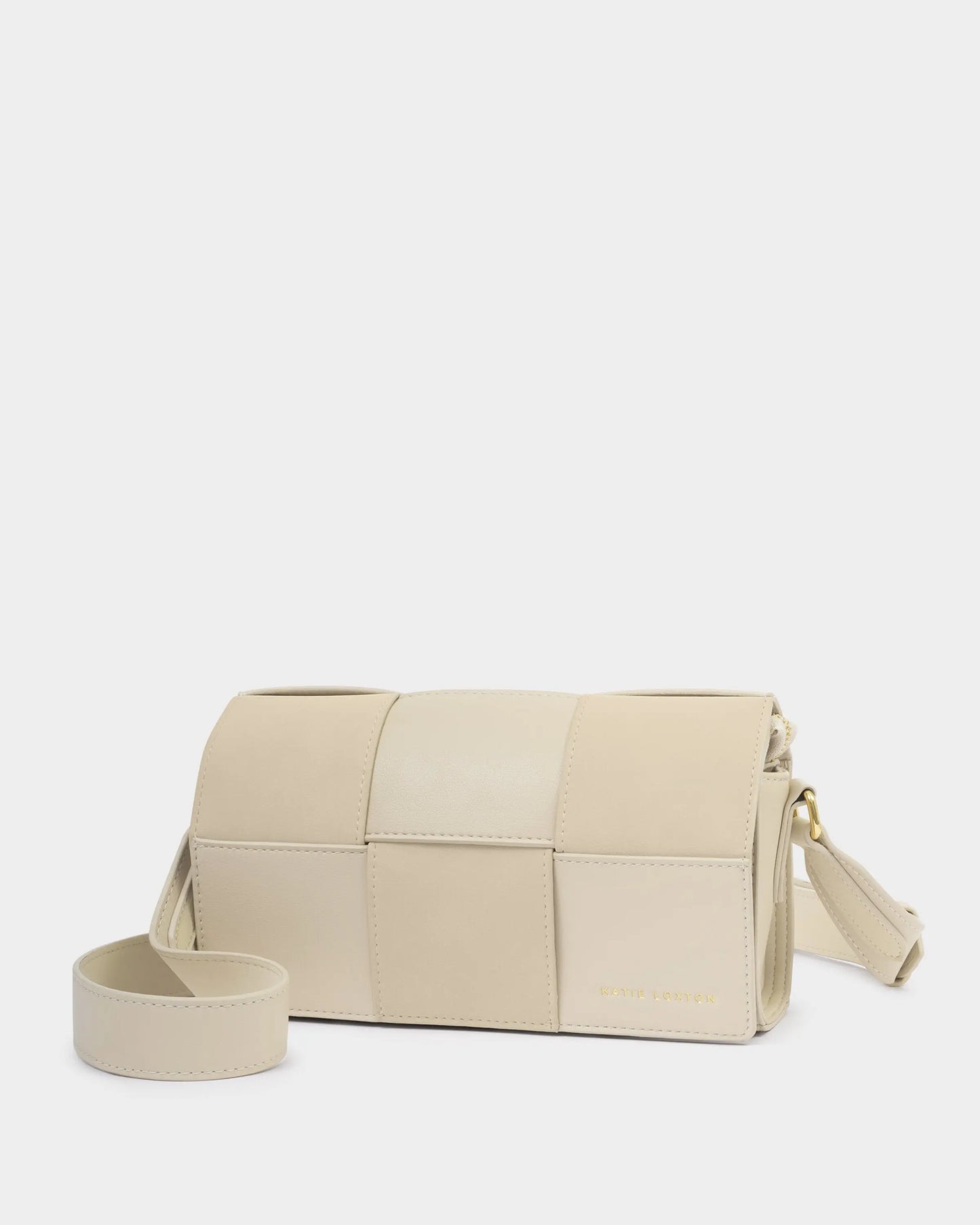 Taya Suedette Crossbody Bag Off White Suedette The Style Closet